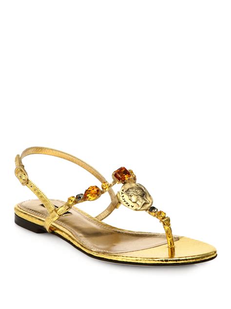 dolce and gabbana sandals women